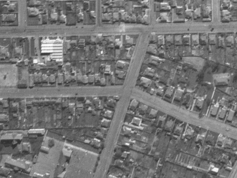 64 Nursery Road from the air, 1940-1944