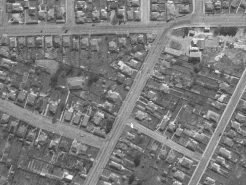 79 Mathesons Road from the air, 1940-1944