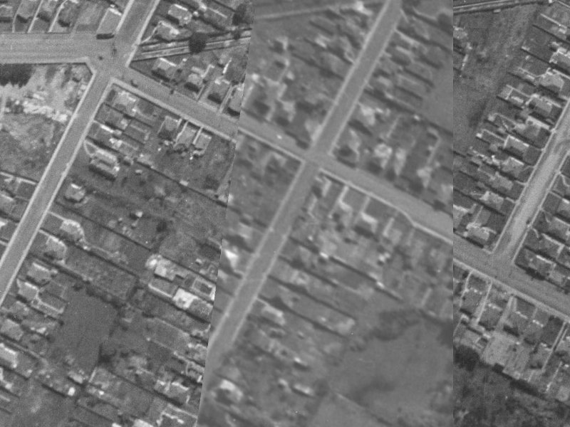 115E Bordesley Street from the air, 1940-1944