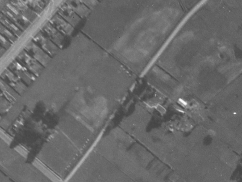 17 McGregors Road from the air, 1940-1944