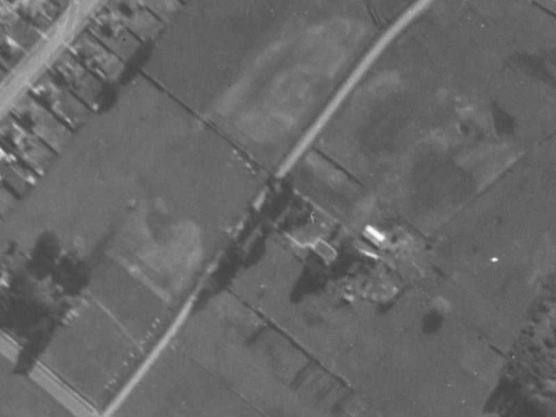 26 McGregors Road from the air, 1940-1944