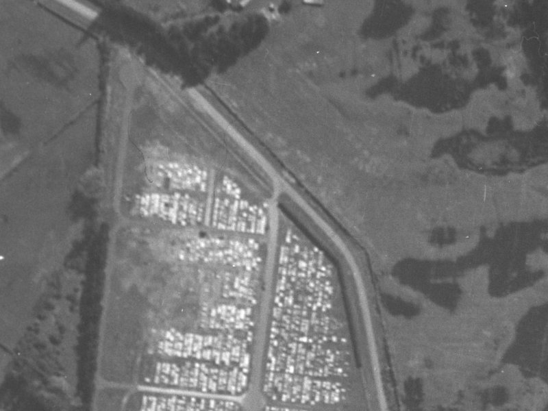 30 Keighleys Road from the air, 1940-1944