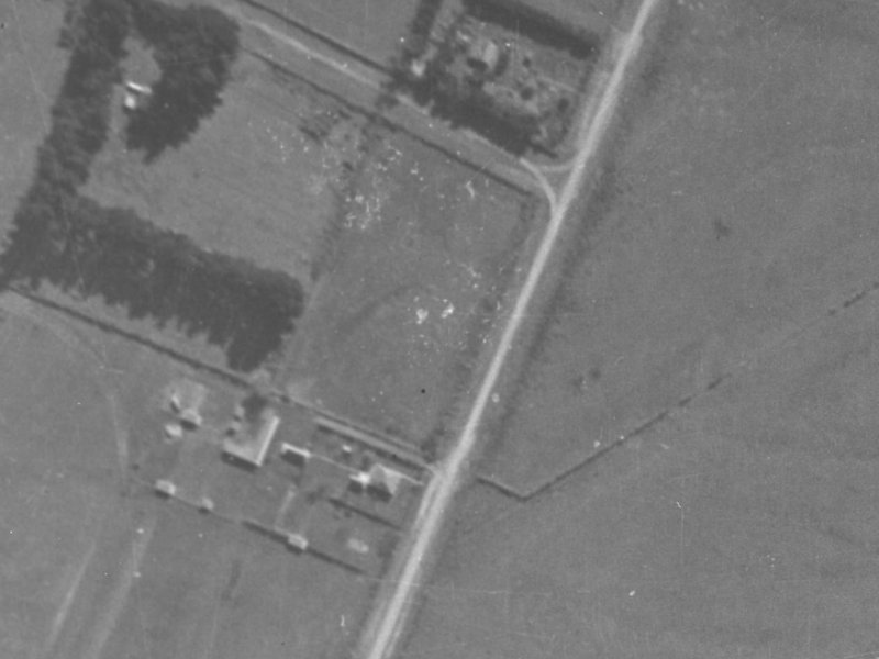 51 Gilberthorpes Road from the air, 1940-1944