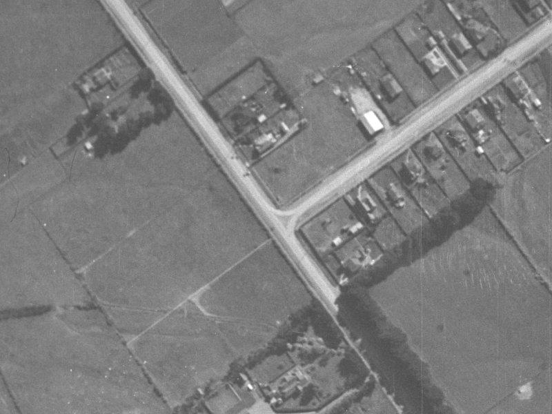 34B Epsom Road from the air, 1940-1944