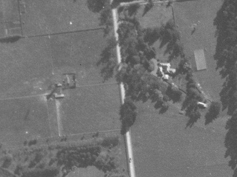 60 Hansons Lane from the air, 1940-1944