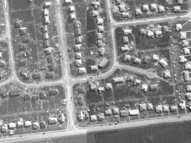 35 Centennial Avenue from the air, 1940-1944