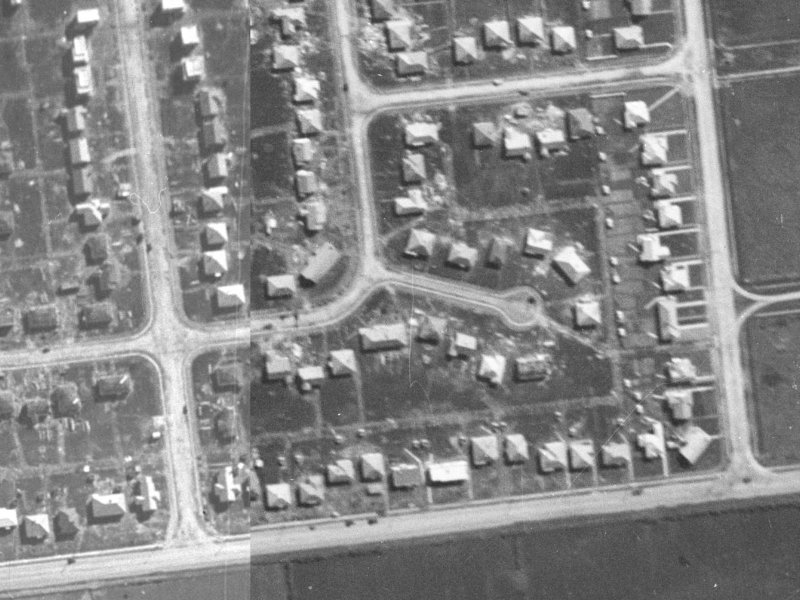 1 Kawaka Street from the air, 1940-1944