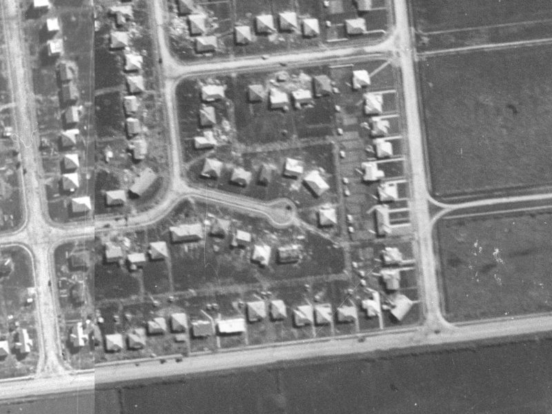 6 Kawaka Street from the air, 1940-1944