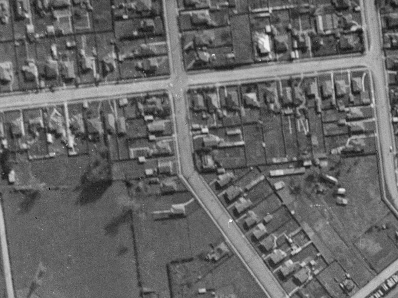 112 Clarence Street from the air, 1940-1944
