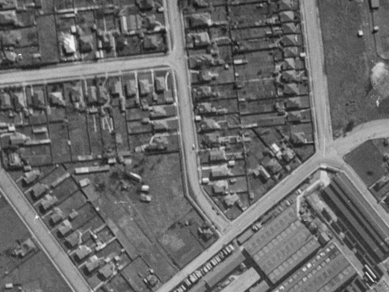 14 Picton Avenue from the air, 1940-1944