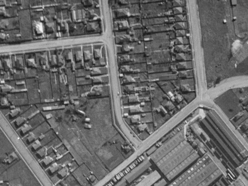 14 Picton Avenue from the air, 1940-1944