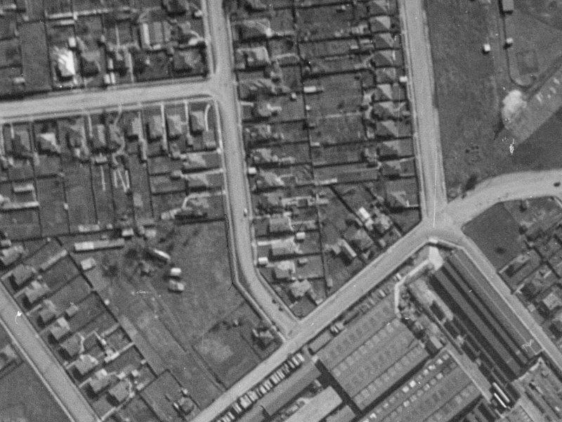 70 Blenheim Road from the air, 1940-1944