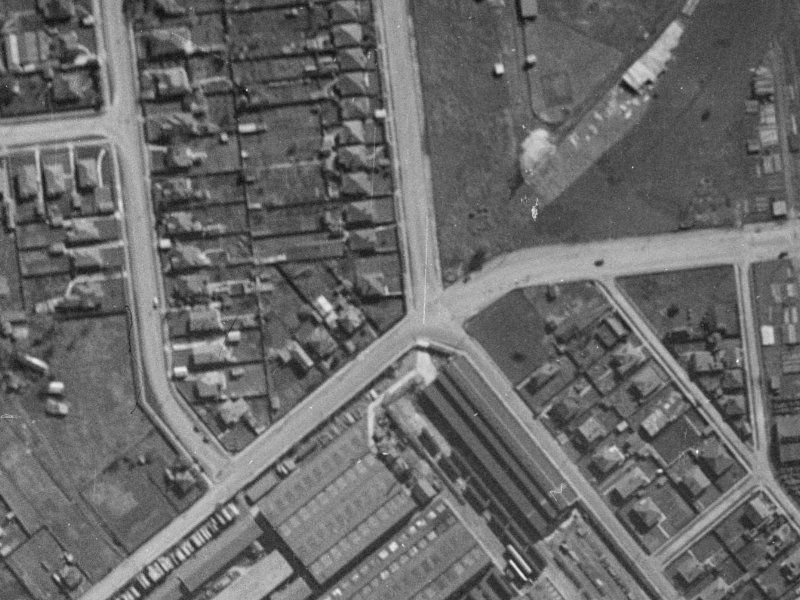 66R Blenheim Road from the air, 1940-1944