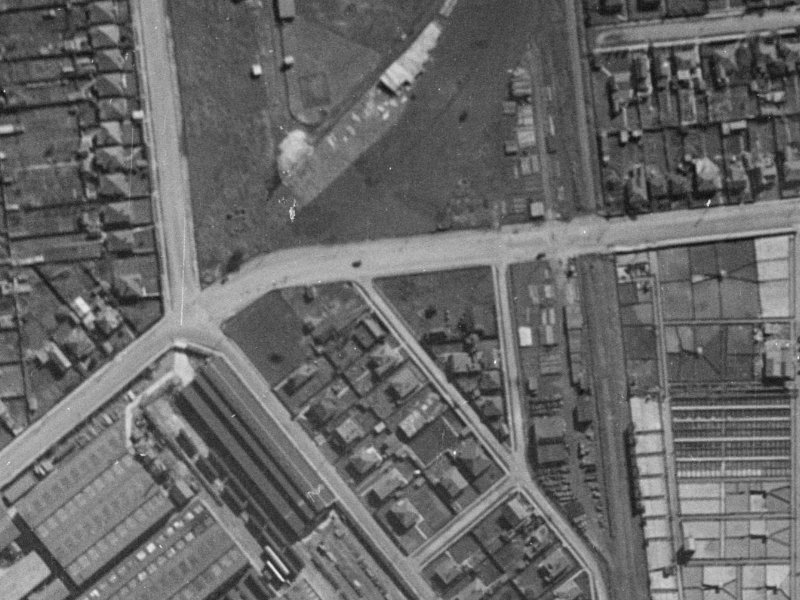 22 Tyne Street from the air, 1940-1944