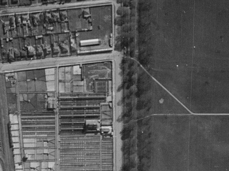 44 Deans Avenue from the air, 1940-1944
