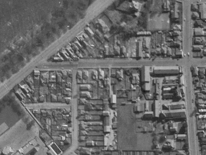 66 Stewart Street from the air, 1940-1944