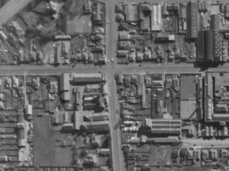 246 Antigua Street from the air, 1940-1944