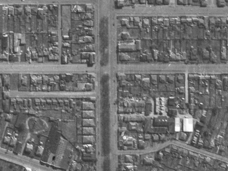 58 Fitzgerald Avenue from the air, 1940-1944