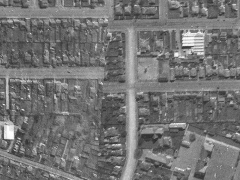 53 Phillips Street from the air, 1940-1944