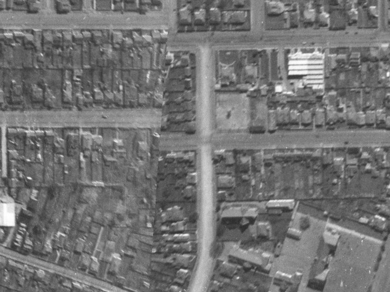 50A Phillips Street from the air, 1940-1944
