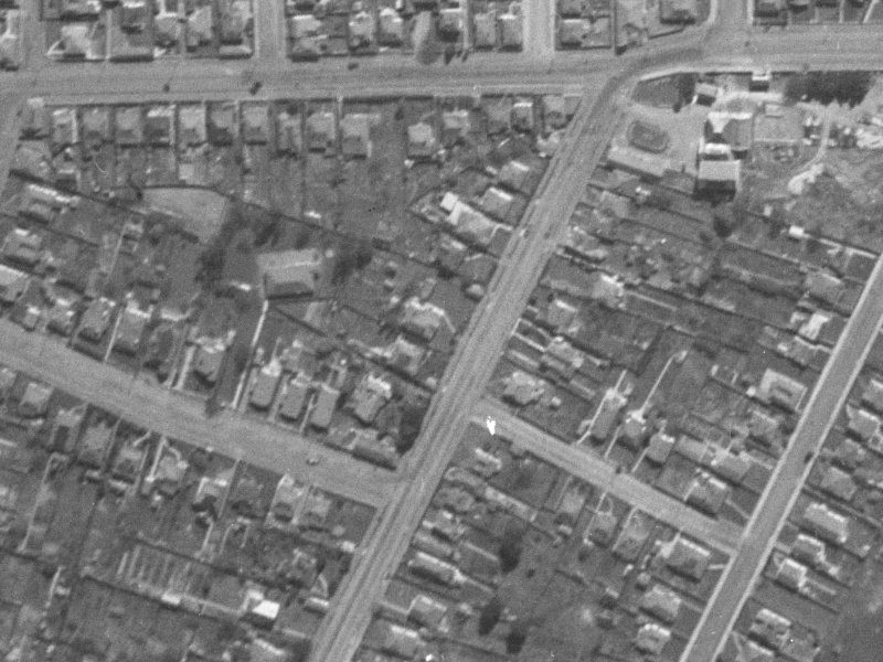 77 Mathesons Road from the air, 1940-1944
