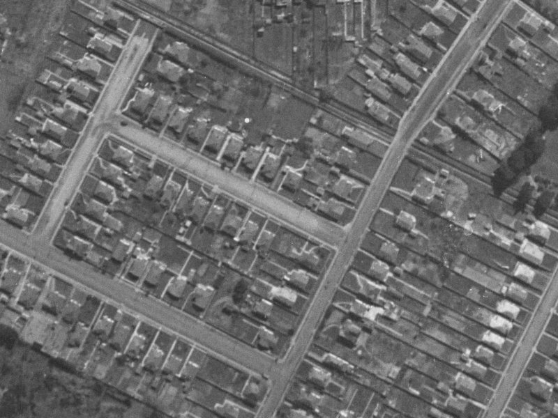 30-18 Newcastle Street from the air, 1940-1944