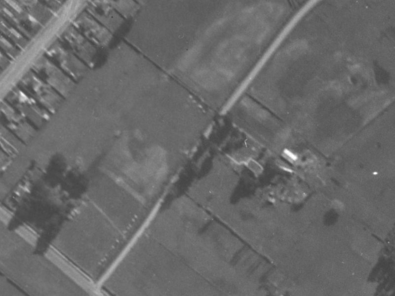 24A McGregors Road from the air, 1940-1944