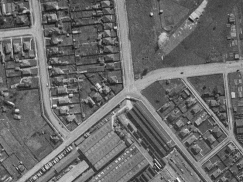 64R Blenheim Road from the air, 1940-1944