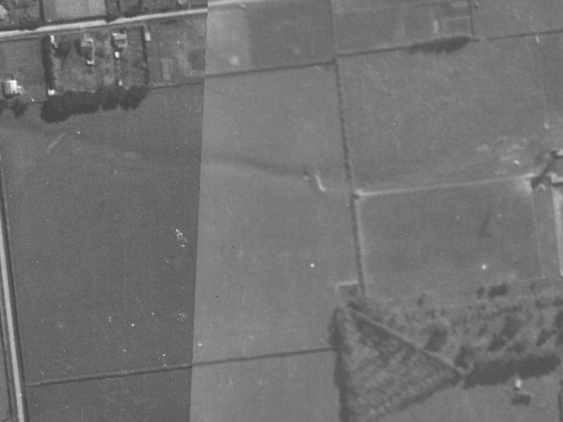 22 Hillary Crescent from the air, 1940-1944