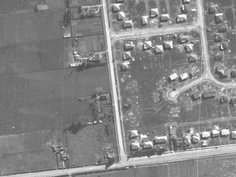 71A Wharenui Road from the air, 1940-1944