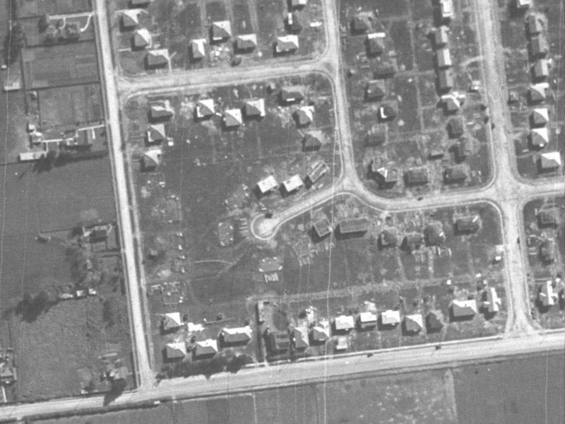 8 Tonga Place from the air, 1940-1944