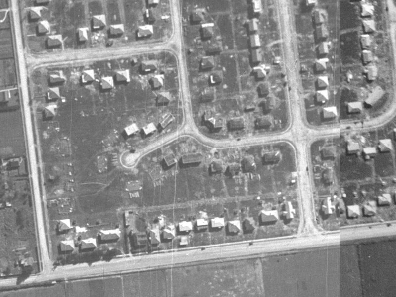 50A Centennial Avenue from the air, 1940-1944