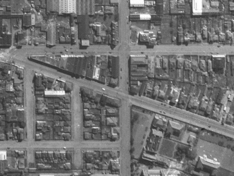 164 Barbadoes Street from the air, 1940-1944