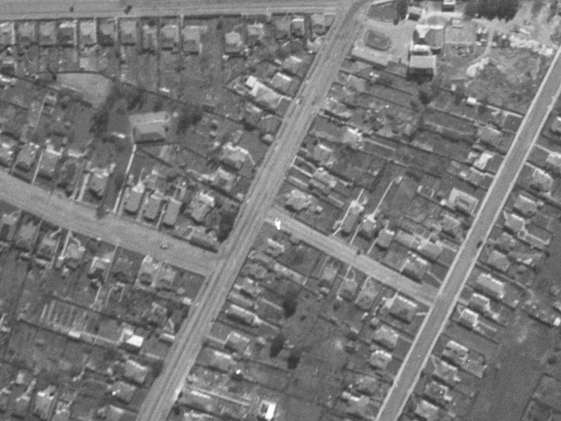 8 Inglis Street from the air, 1940-1944