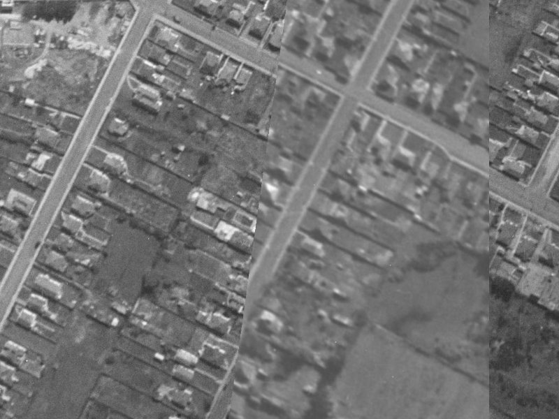 105B Bordesley Street from the air, 1940-1944