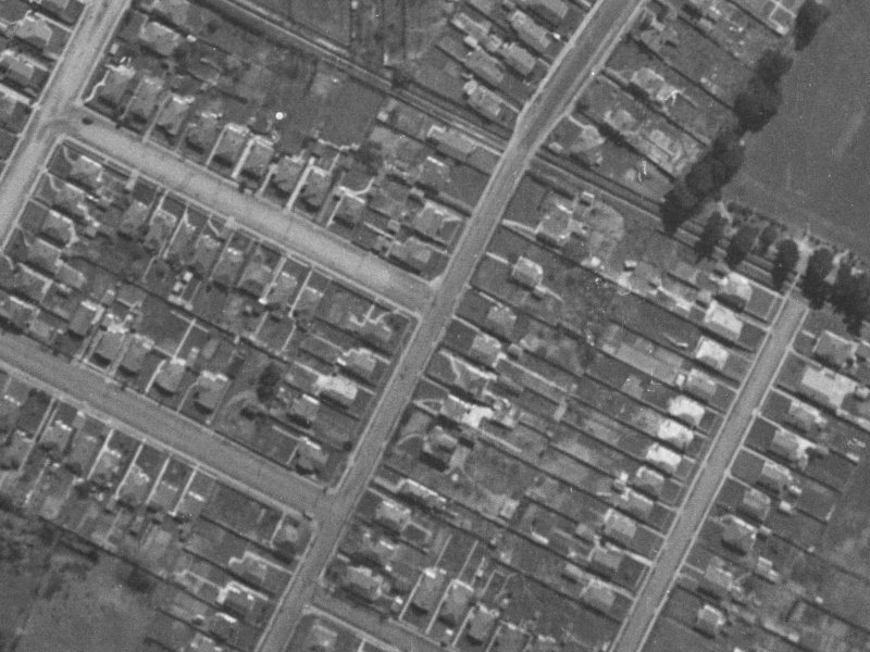 104 Aldwins Road from the air, 1940-1944