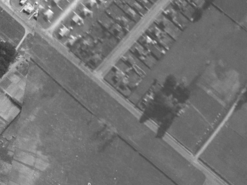 369 Linwood Avenue from the air, 1940-1944