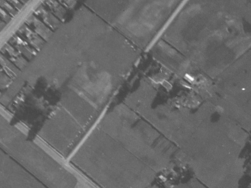 18 McGregors Road from the air, 1940-1944