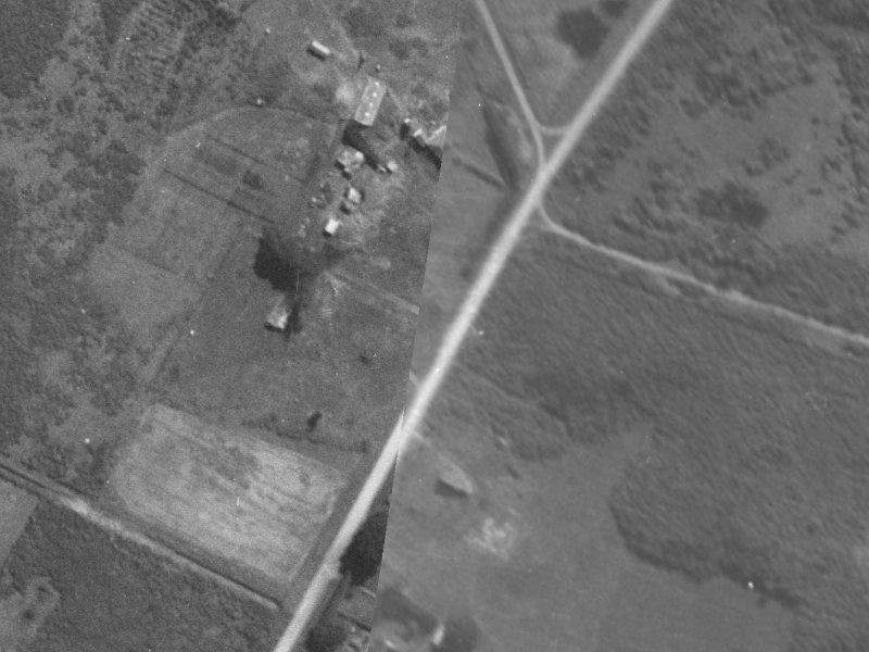 281 Dyers Road from the air, 1940-1944