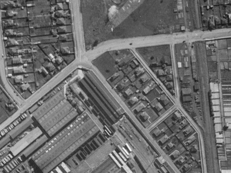 8 Blenheim Road from the air, 1940-1944