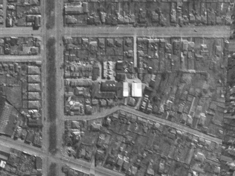 23E Leeds Street from the air, 1940-1944