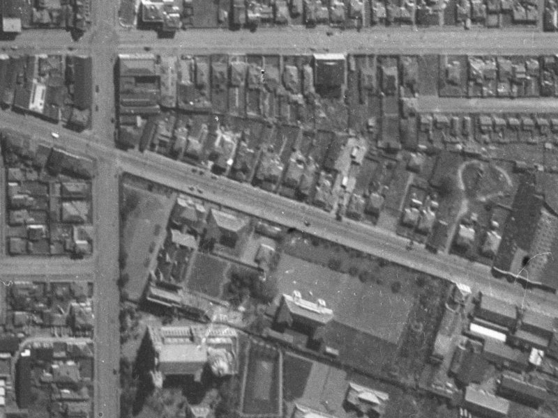 74 Ferry Road from the air, 1940-1944