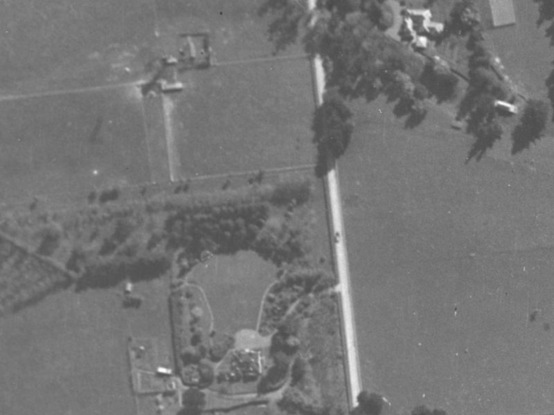 74 Hansons Lane from the air, 1940-1944