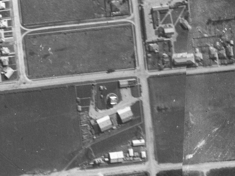 155–157 Blenheim Road from the air, 1940-1944
