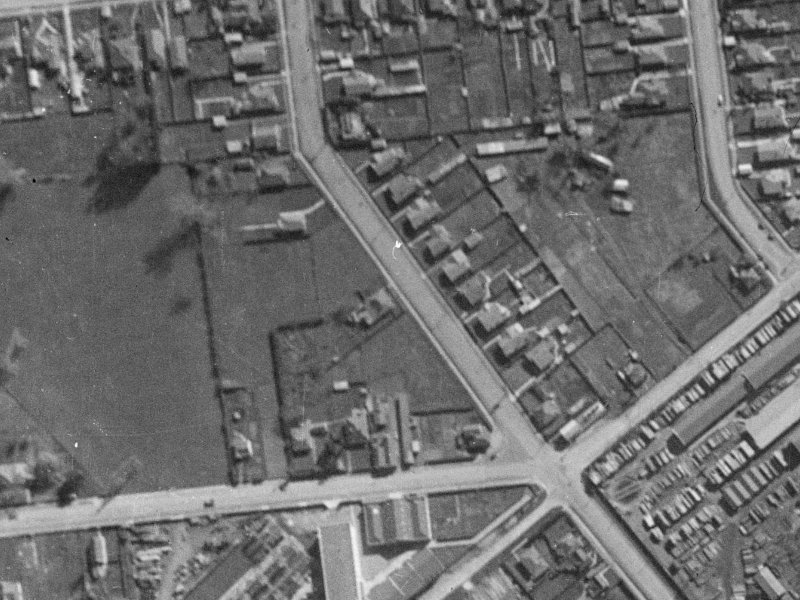 Whiteleigh Avenue from the air, 1940-1944