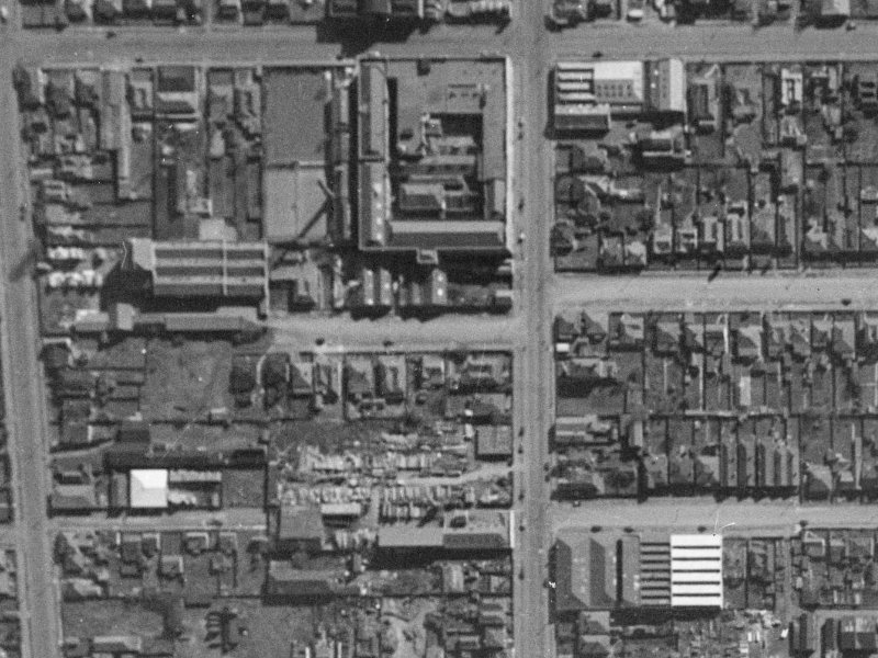 4/193 Montreal Street from the air, 1940-1944