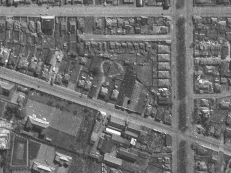 97 Ferry Road from the air, 1940-1944