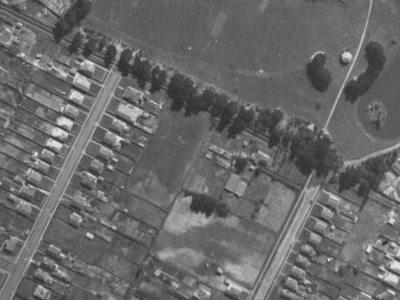 14 Bonar Place from the air, 1940-1944