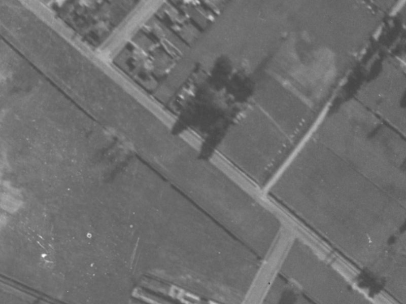379 Linwood Avenue from the air, 1940-1944