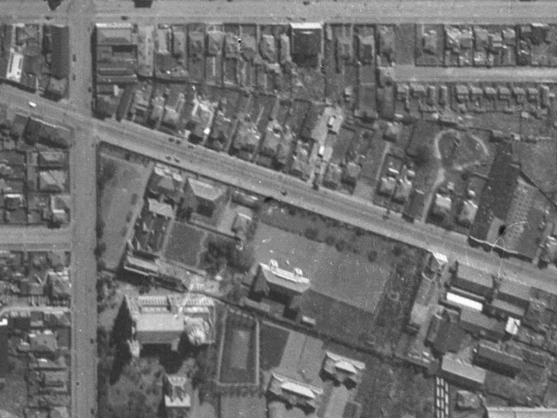 62A Ferry Road from the air, 1940-1944